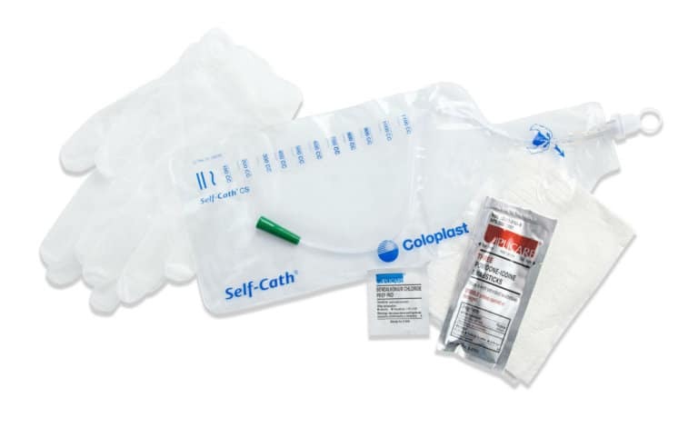 Coloplast Self-Cath® Closed System Olive Coudé Catheter Kit