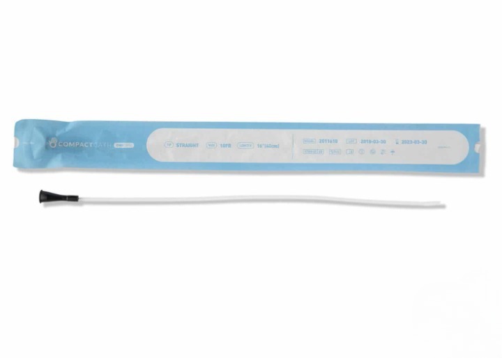 CompactCath® OneCath Straight Tip Male Catheter