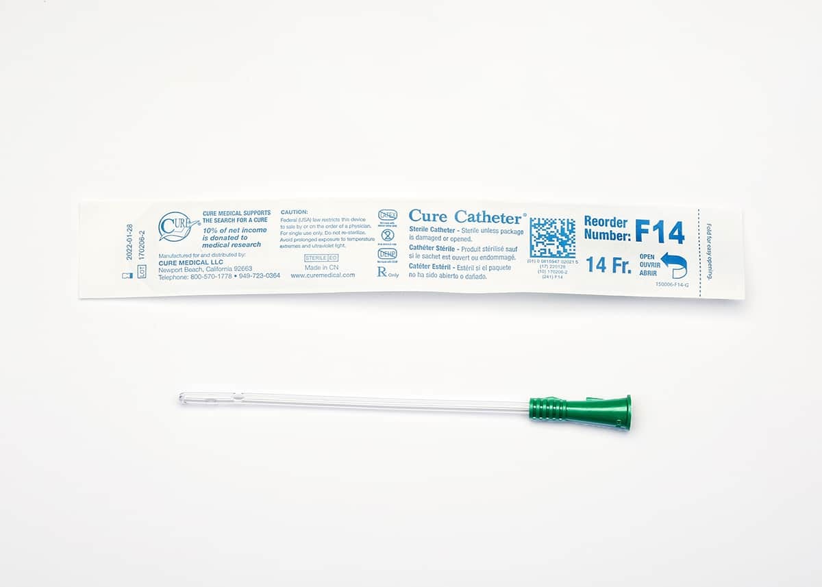 Cure™ Female Straight Intermittent Catheter