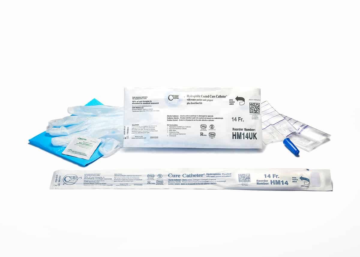 Cure™ Hydrophilic Male Catheter Kit