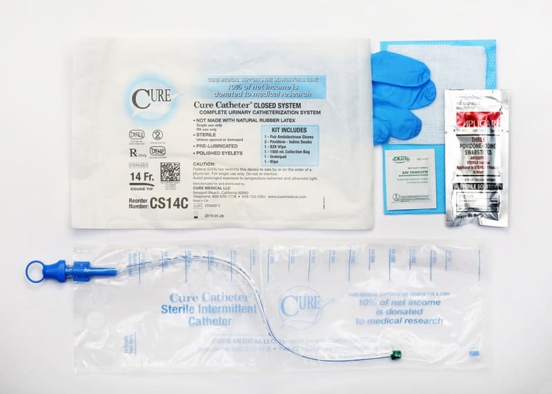 Cure™ Coudé Closed System Catheter