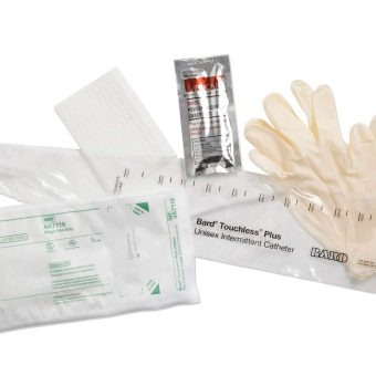 BD TOUCHLESS™ Plus Female Red Rubber Closed System Catheter