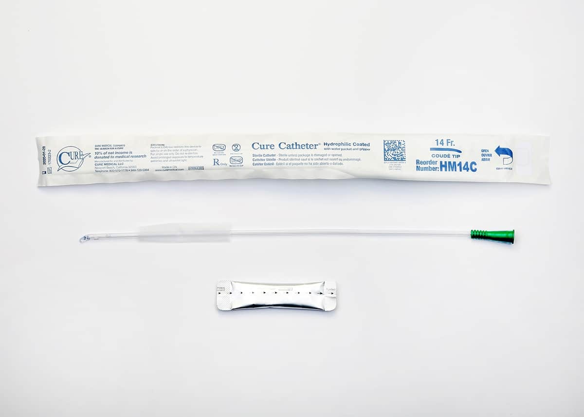 Cure™ Hydrophilic Coudé Catheter
