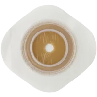 Combihesive Natura™ Basisplatte mit Stomahesive™ Hautschutz, flexibler Kleberand, oval