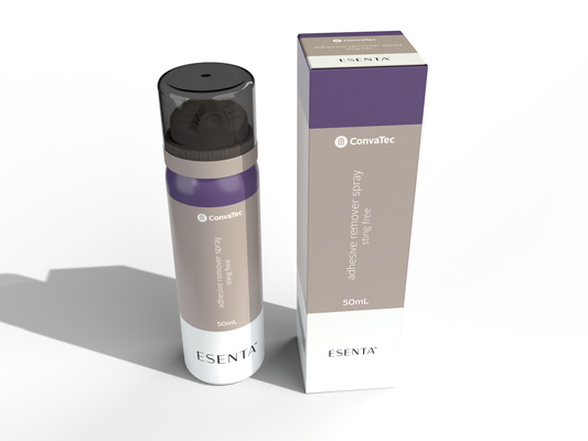ESENTA™無痛脫膠劑噴霧及抹巾