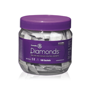 Diamonds™ sachets met een gelerende en geurcontrolerende werking