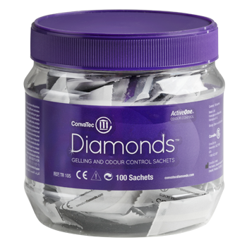 Diamonds™ s ActiveOne™ gélujúce a dezodoračné vankúšiky