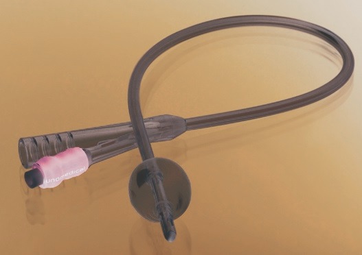 Silicone Foley katheter, Standaard, 2-weg, hard ventiel