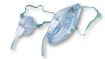 Zuurstof maskers, medium concentratie, standaard (onder de lip)