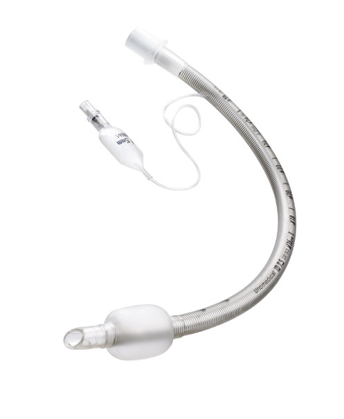 UnoFlex&trade; Reinforced Endotracheal Tube, without cuff